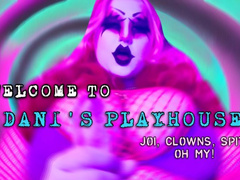 welcome to dani's playhouse - clown JOI