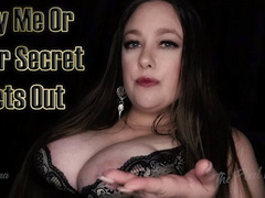 Pay Me or Your Secret Gets Out ~ Blackmail Intimidation FinDom Fantasy Roleplay ~ 480p SD