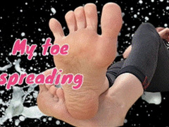 19 FHD SPREADING x BIG FEET 1 ( foot fetish, foot virgin, upclose, worship, soles, wrinkled, wiggling, spreading, foot play, cleavage, rubbing, goddess, queen, barefoot, long toes)