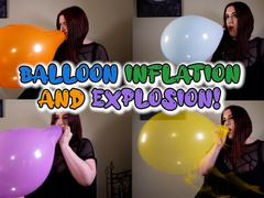 Balloon Inflation and Explosion! - Looner Blow to Pop B2P Blowing Up 8 Balloons Until They Burst!