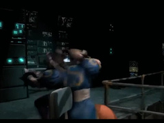 Chun Li loses a match and then gets strapon fucked