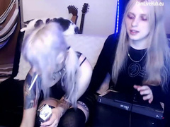 goth emo teen gets abused on webcam for money