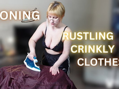Ironing Rustling Crinkly Clothes