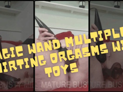Multiple Squirting Orgasms Wand, Vibrations and Toys 1