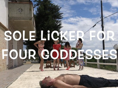 GEA DOMINA - SOLE LICKER FOR 4 GODDESSES