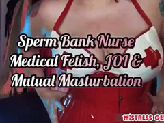 JOI Hot Nurse Medical Fetish Roleplay Cosplay Video- MOV Format