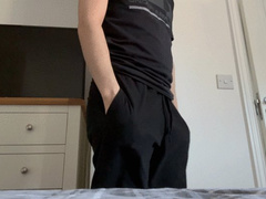 Sweaty lad sits on your face after a run