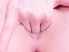 kittymeow_xxx Opening pussy from close up, 4 fingers