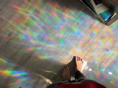 Walking On Rainbows - Goddess POV Foot Fetish - Lilith Taurean Walks On Rainbows
