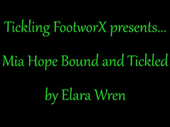 Mia Hope Bound and Tickled by Elara Wren