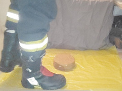 Firefighter Stomping Cake 3