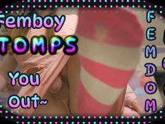 4k | Femboy STOMPS you out~