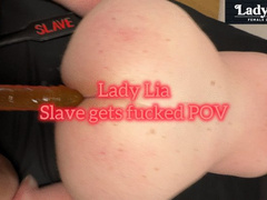 Slave gets fucked POV