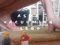 Vacuuming ASMR up lego