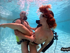 Aquaphilias- Mya Pleasure- She Handles the Handyman Underwater