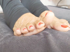 Beautiful nails, nice feet, set of nails and feet for your taste (1)