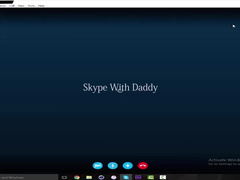 ManyVids RobinMae CEI Skyping with Daddy premium porn video HD