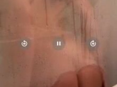 Cristianalove nude ass teasing in shower