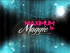Maggie Green - all natural bbc big boobs big toys pantyhose maggie green bbc dildo thru pantyhose ma