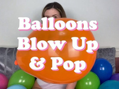 Balloons Blow Up & Pop