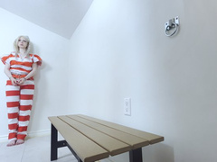 Kora Summers Arrested And Sentenced to Life - Horny Prisoner Touches Herself In A Jail Cell