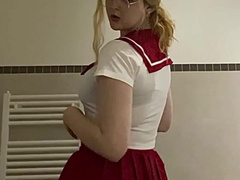 Bunnynadja school girl vibe, imagine i was with this cosplay in my school lmao make sure xxx onlyfans porn videos