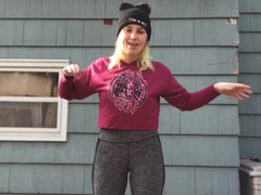 Kinkkitten1 having fun outside doing my favorite workout dancing i took this time at home to te xxx onlyfans porn videos