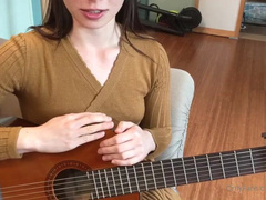 Elfgirltalia guitar and singing i was going to get more takes until i got one that wasn t so rough bu xxx onlyfans porn videos
