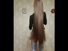 Super Long Haired Brunette, Long Hair, Hair