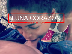 Luna Corazon piss gang bang