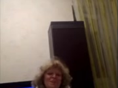 hot 55 yo russian mature galina play in skype
