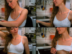 Flower_girl1 getting right to it in webcam show 2017-06-27_011640