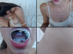 KotoGal naked,spittin on tits and rubbin her pussy and fingerin it in free webcam show 2017-09-03_160800