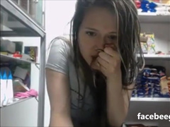 Teen masturbates front the webcam Part 1