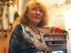 German Granny Turns Into Slut In Her Home