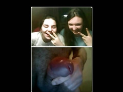 Webchat #44 Webcam two stupid girls and my dickflash