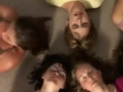 Group of Friends Orgasm Together (Add me on Snapchat: BabeHot6969 )