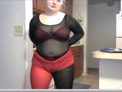 Thick BBW trying on Outfits