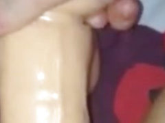 Horny Slut Fucking Herself With Her Favourite Dildo