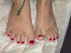GREATEST FEET EVA Red toes