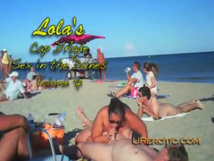 Public beach sex compilation at Cap D'Agde