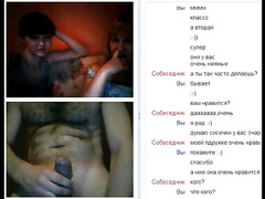 Webchat #54 Two chiks looking at my dick
