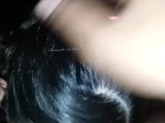 Latina sloppy head until i cum in her mouth