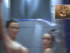 Lori & Alice in the shower
