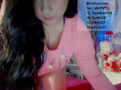 Hollycute webcam show 2014 March 02