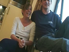 Watch this couple talk about how they met and filming themse