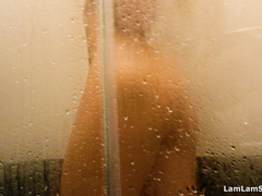 Alena LamLam Shower Blowjob Doggystyle Po in private premium video