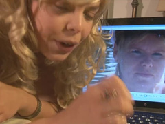 girl finds photos of your mom (amateur) on your laptop and uses them creatively - part 2 of 2