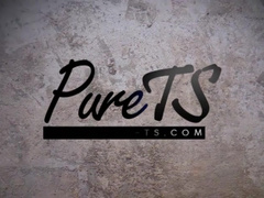 PureTS - Alura Jenson, Shiri - Boss and wife share their TS secretary
