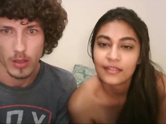 hot indian babe with white BF again